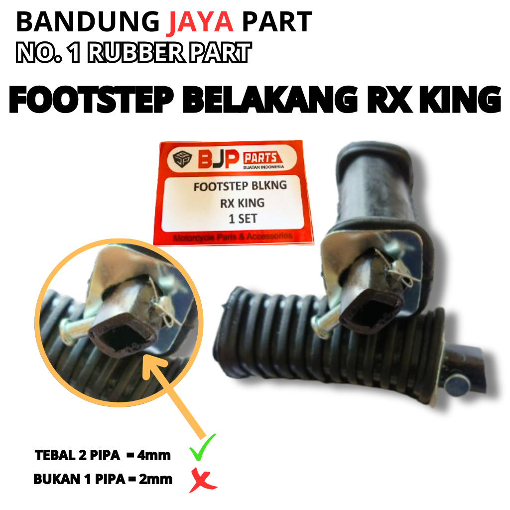 Footstep Belakang RX King 1 Set