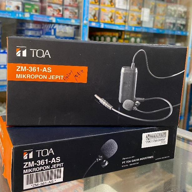 TOA ZM-361-AS Mic Toa Jepit
