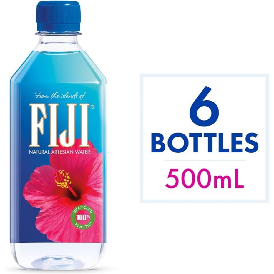 

FIJI WATER NATURAL ARTESIAN (500 ML) Air Mineral Botol x6 BOTOL PACK