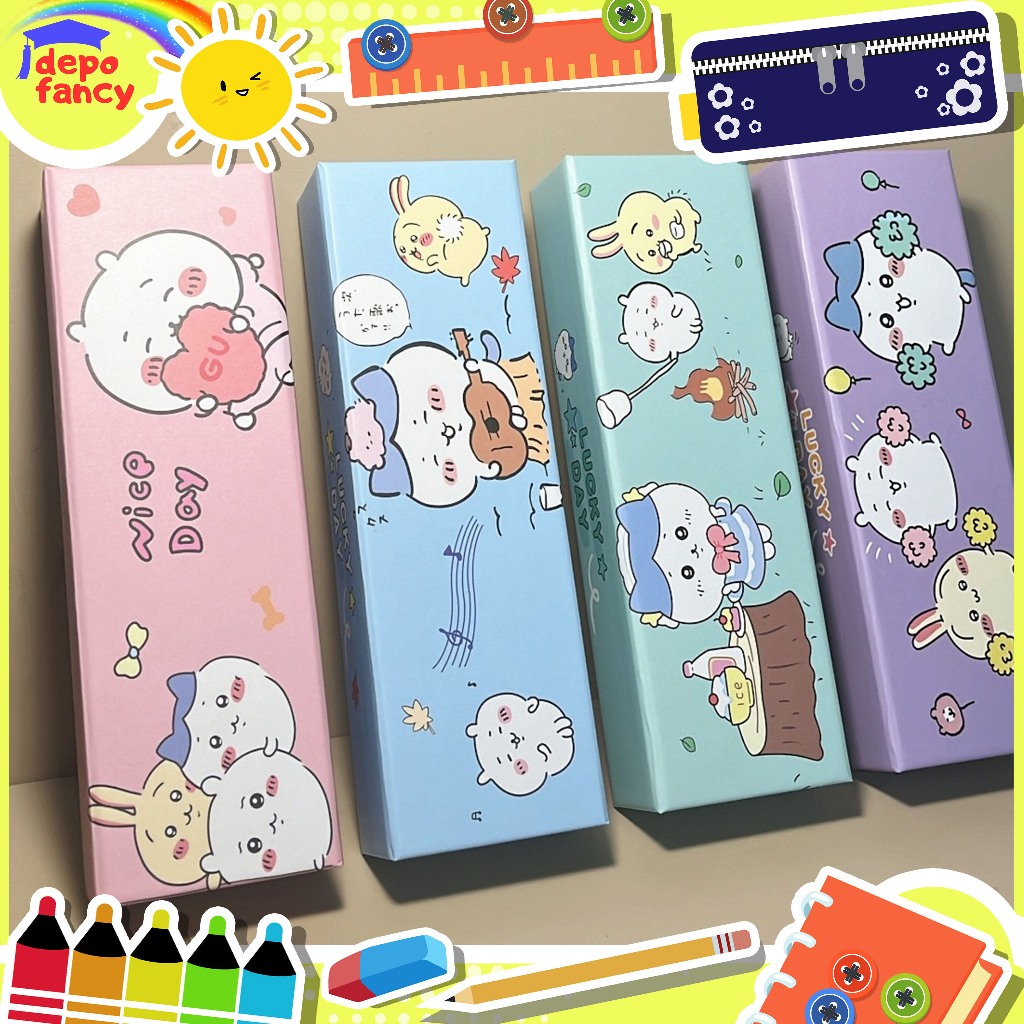 

Kotak Pensil Kardus Magnet D210-69 / Pencil Case / Tepak Pensil / Boks Pensil / Box Pen