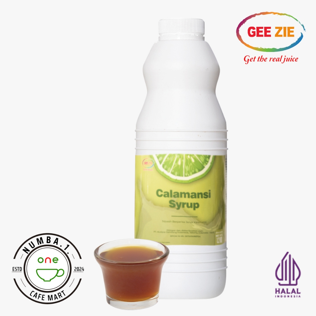 

1.2 kg Geezie Calamansi Concentrate Syrup Minuman