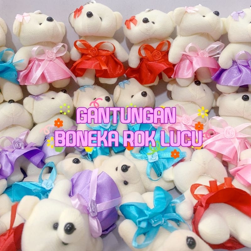 gantungan tas boneka teddy bear mini/ boneka teddy bear mini
