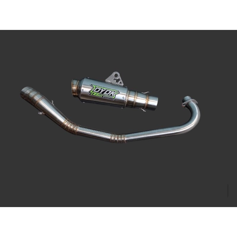 knalpot bebek sleep engine jupiter vega karisma supra grand shogun smash pemasangan kolong