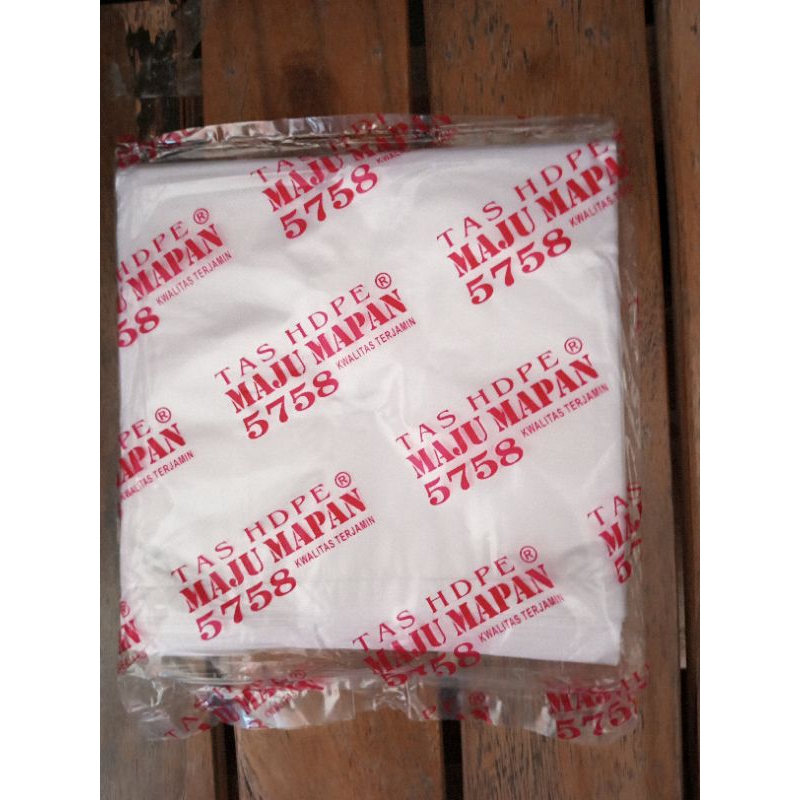 Kantong Kresek HDPE Putih Bening Transparan 5758 Kecil