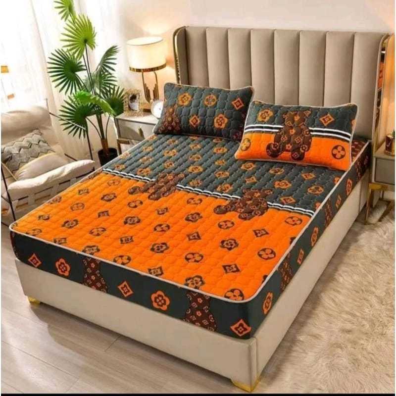 SPREI WATERPROOF SULTAN KARET KELILING SIZE 180x200 & 160x200 /SPREI ANTI AIR SPREI WATERPROOF IMPOR