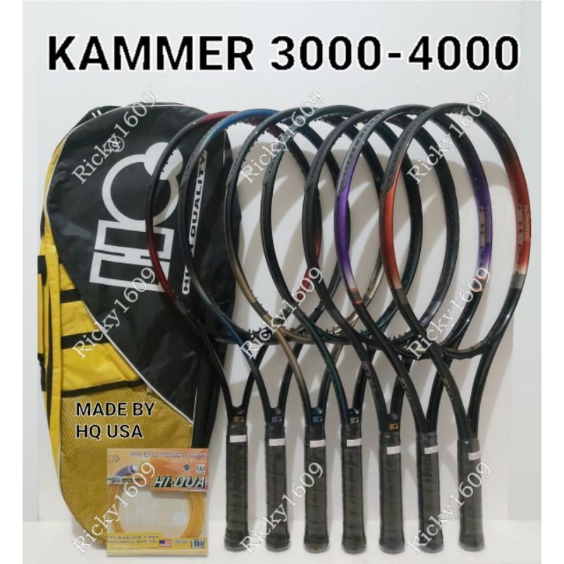 RAKET TENIS HI-QUA KAMMER (HEAD SIZE 110 in) GRAPHITE - ORIGINAL HI-QUA MADE IN CHINA