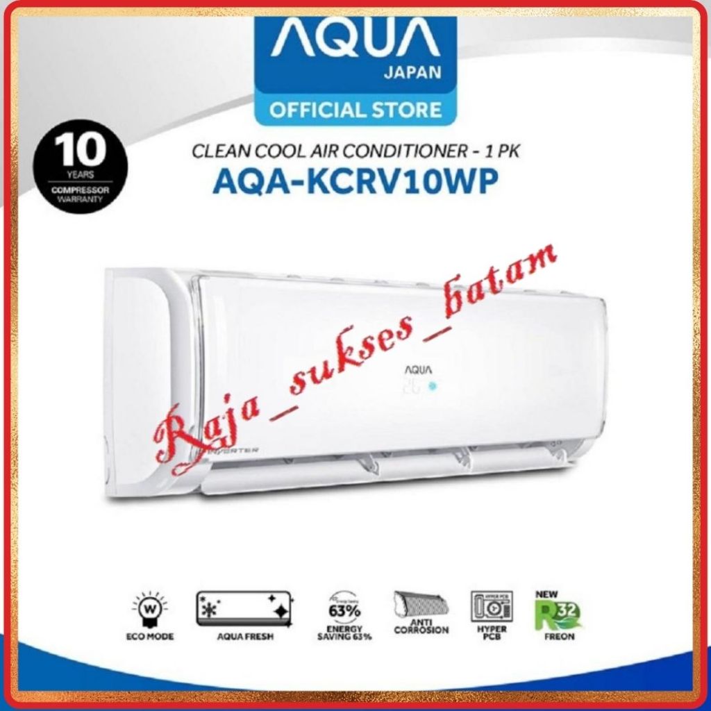 AC Aqua 1 PK Inverter AQA-KCRV10WP BATAM