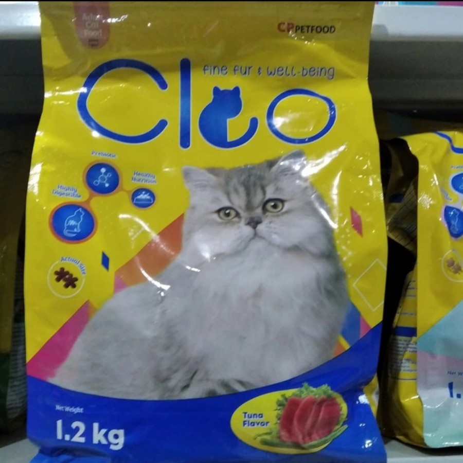 cat food cleo tuna frespack 1,2 kg / adult cat food CLEO TUNA 1.2KG
