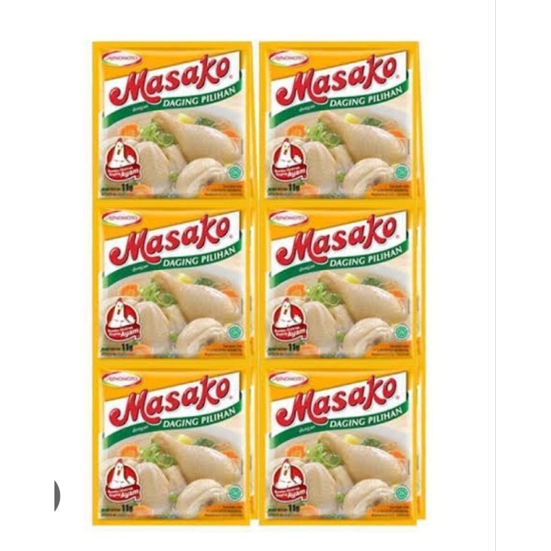 

masako ayam masako sapi renceng 12 pcsx 9 gr
