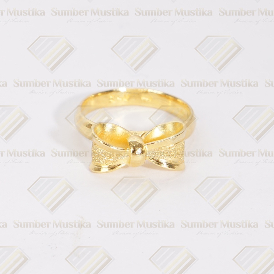 Cincin Model Pita Emas 24 karat