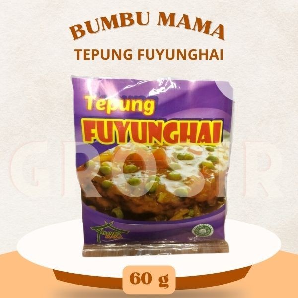 

Tepung Instan Siap Pakai - Bahan Dasar - Bumbu Mama - Tepung FUYUNGHAI 60 Gr - Halal