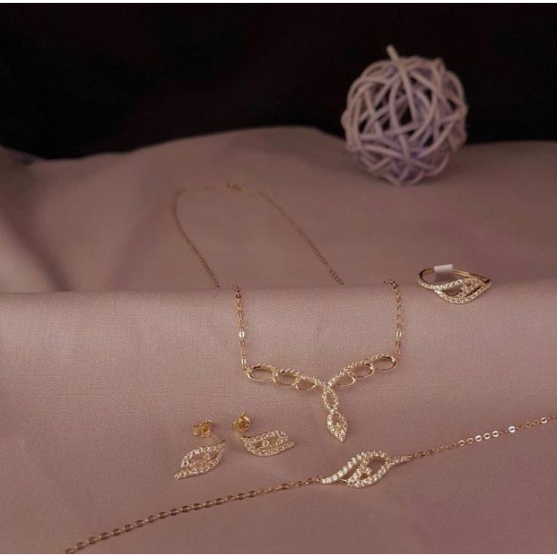 set perhiasan emas 24K