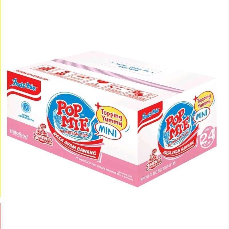 

Popmie Mini Ayam Bawang 1 Dus Isi 24 Pcs