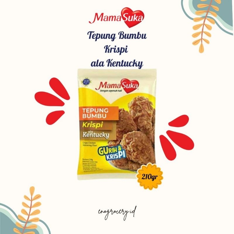 

Mama Suka Tepung Bumbu Krispy ala kentucky 210 gr