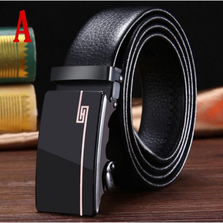 ikat pinggang rel kulit pria ikat pinggang pria gesper kulit pria