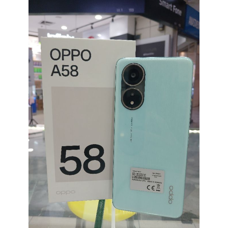 Oppo A58 8/128 second bekas