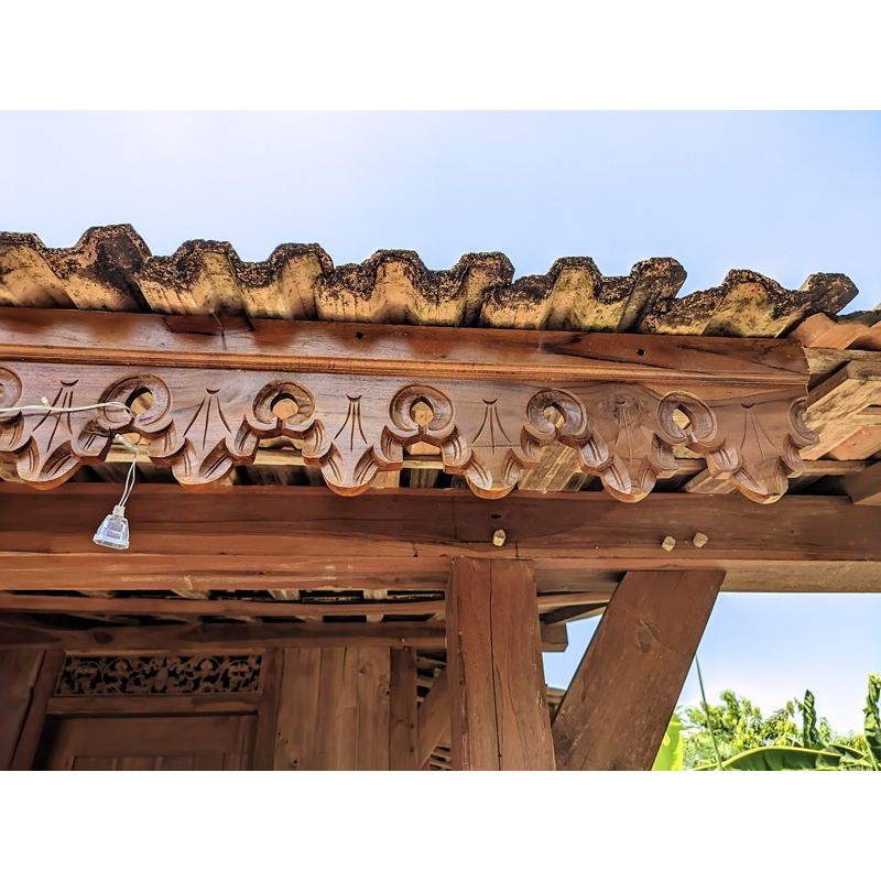 lisplang cemara 20cm kayu jati