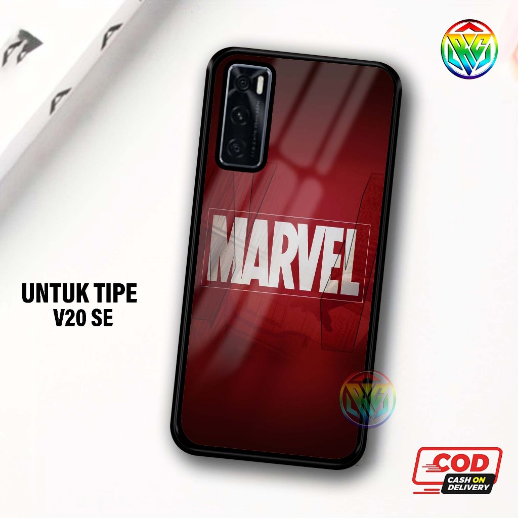 Real Case Vivo V20 SE Terbaru Case kilau - New Case Glossy casing Hp Vivo V20 SE  [Motif MVL] - Hard