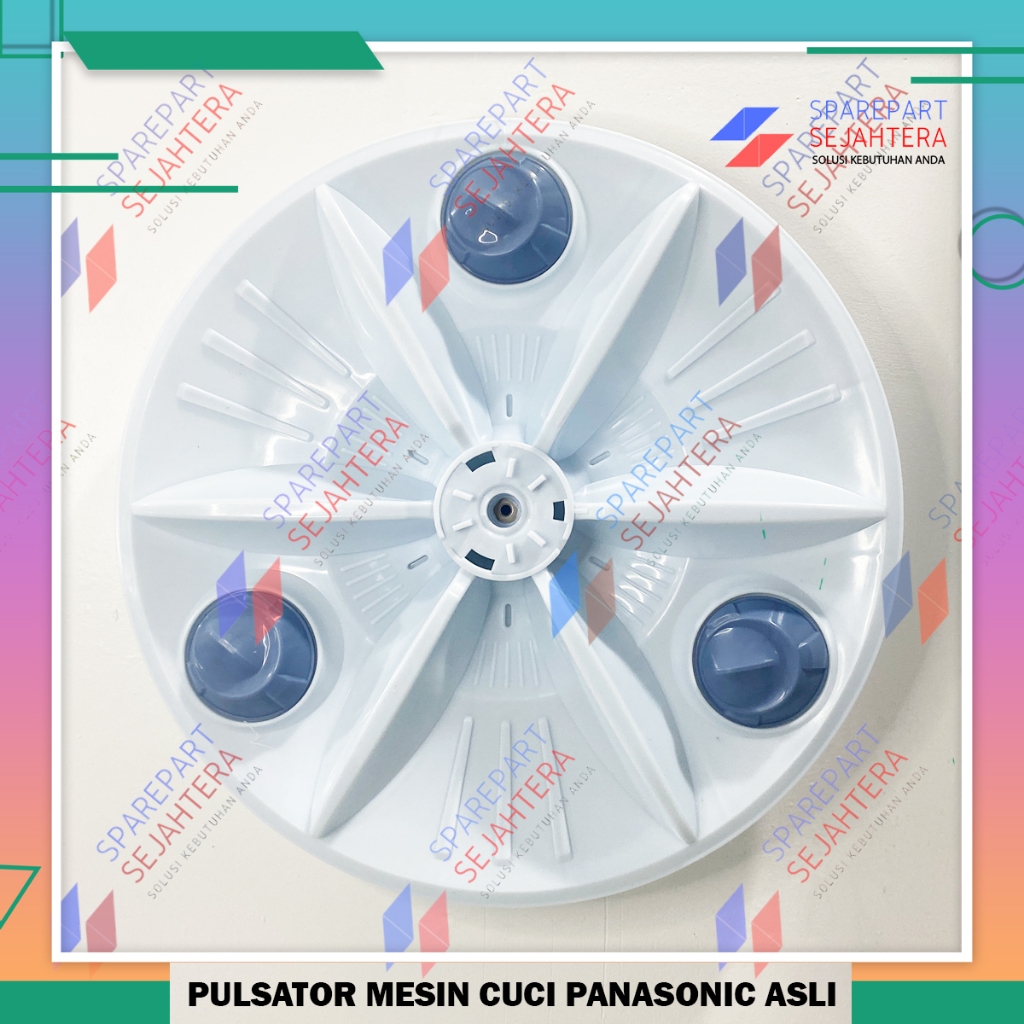 PULSATOR MESIN CUCI PANASONIC NA-W100 NA-W120 NA-W140 41 CM 2 TABUNG GIGI 11Z ASLI ORIGINAL 10 12 14