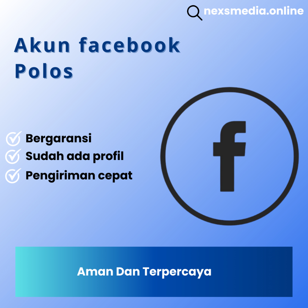 Jual Akun facebook Polos fresh | Fb Polos | Fb Fresh | Aman dan Bergaransi