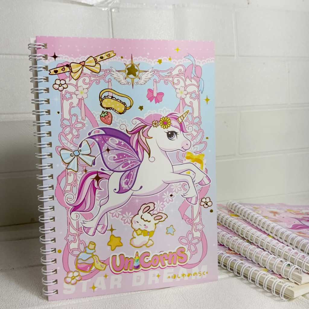 

Buku Diary Notbook Spiral import Lucu A5 2121-51