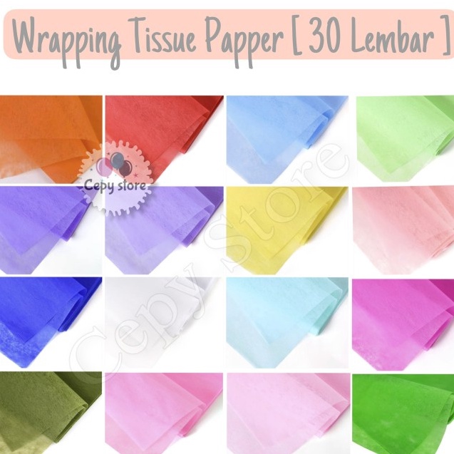 

SERBA SERBI 28 Lembar Kertas Tisu Buket Bunga Tissue Cotton Paper Flower