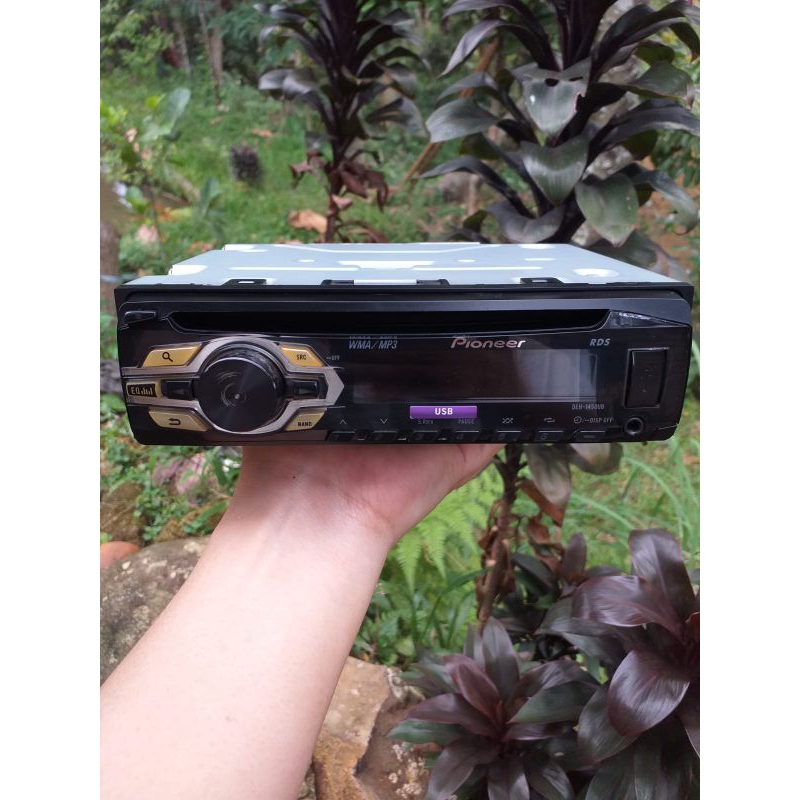 TIP TAPE MOBIL SEKEN/SECOND PIONEER DEH-1450UB SPEK RADIO/MP3/WMA/CD RW/USB/AUX IN