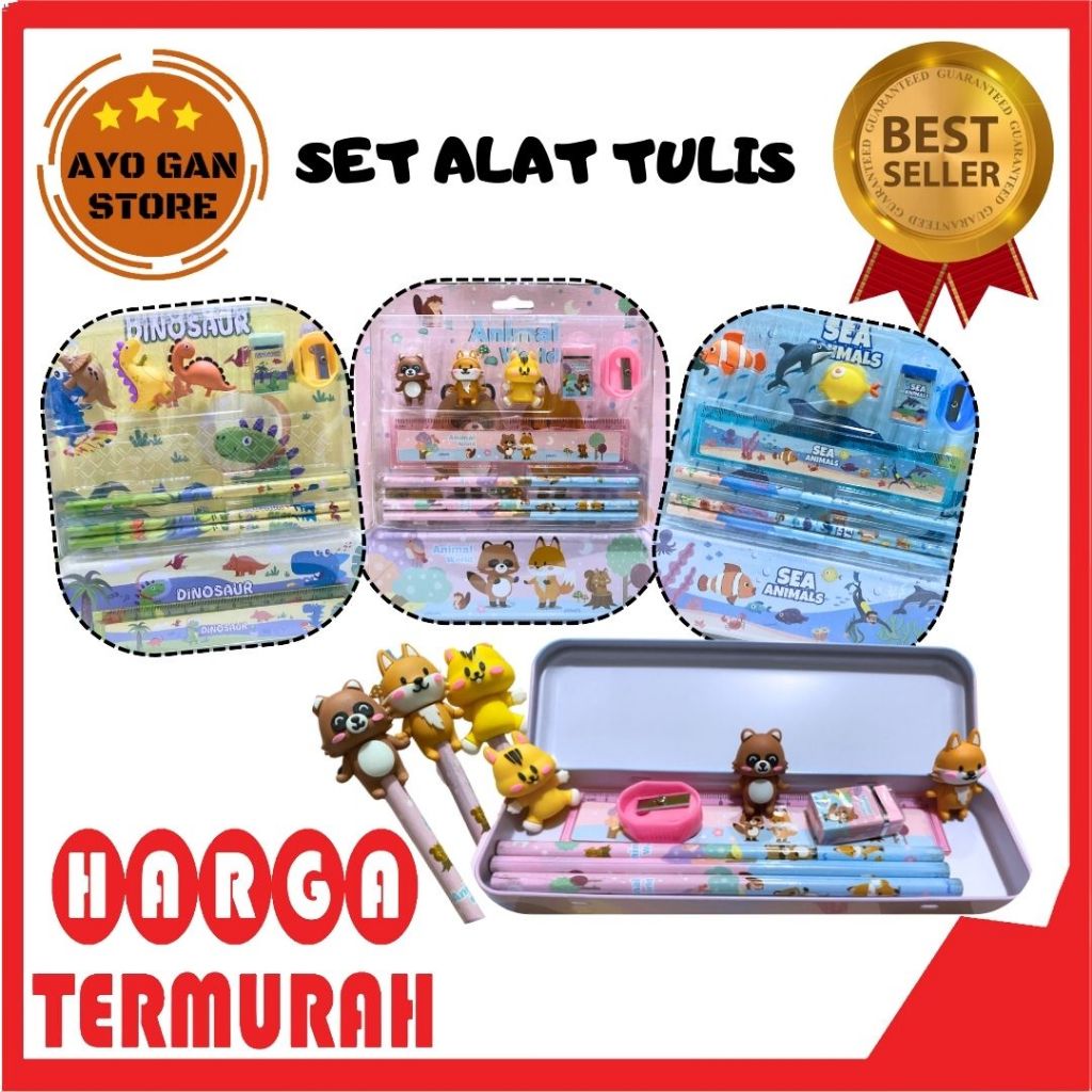 

YOYO Set Alat Tulis Karakter Lucu