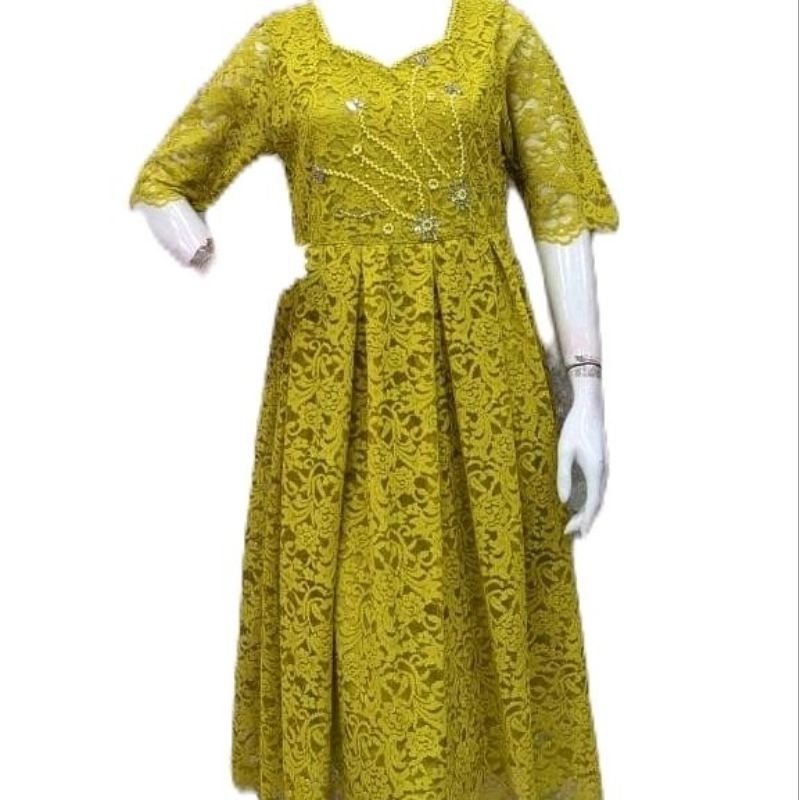 New dres pesta dres kondangan wanita modern