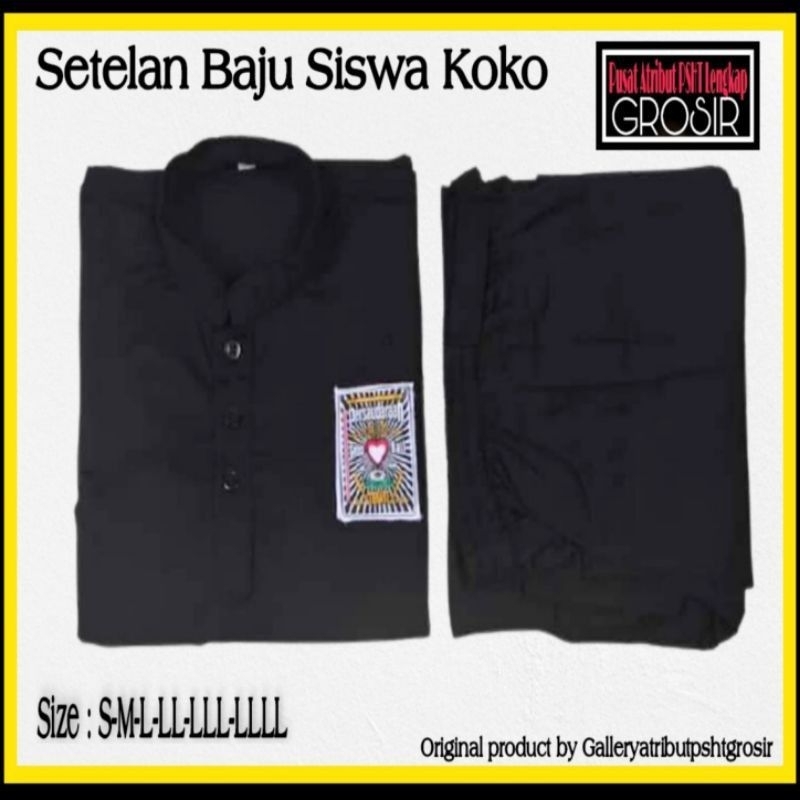 BAJU LATIHAN SISWA PSHT SETELAN BAJU SISWA PSHT