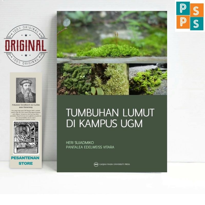 Buku Tumbuhan Lumut di Kampus UGM UGM24