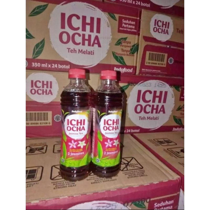 

Teh ichi ocha 350ml. 1 dus isi 24 botol