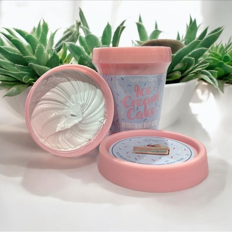 Ice Cream Cake Brightening Body Mask By Syahila