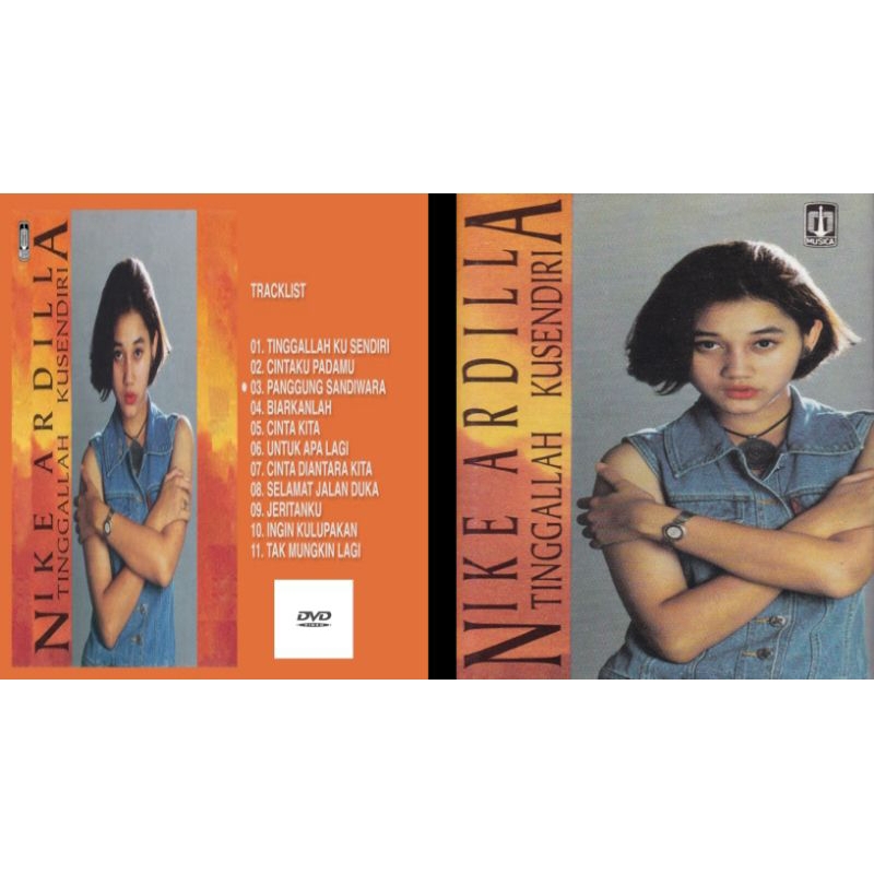 nike ardilla dvd cd the best of nike ardilla tinggalah kusendiri album 1993