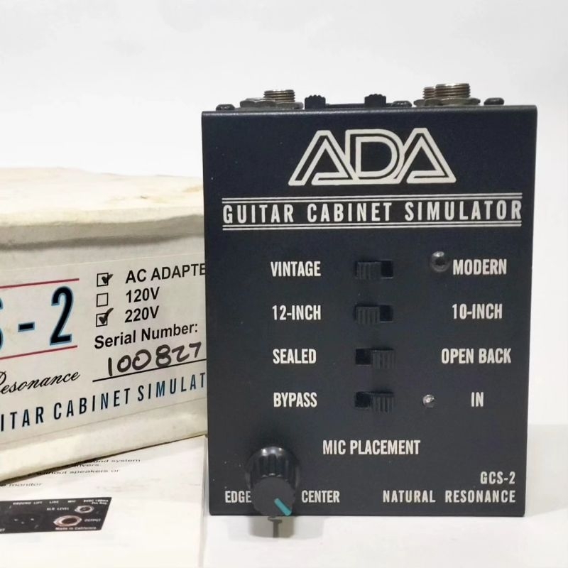 ADA GCS2 Guitar Cabinet Simulator