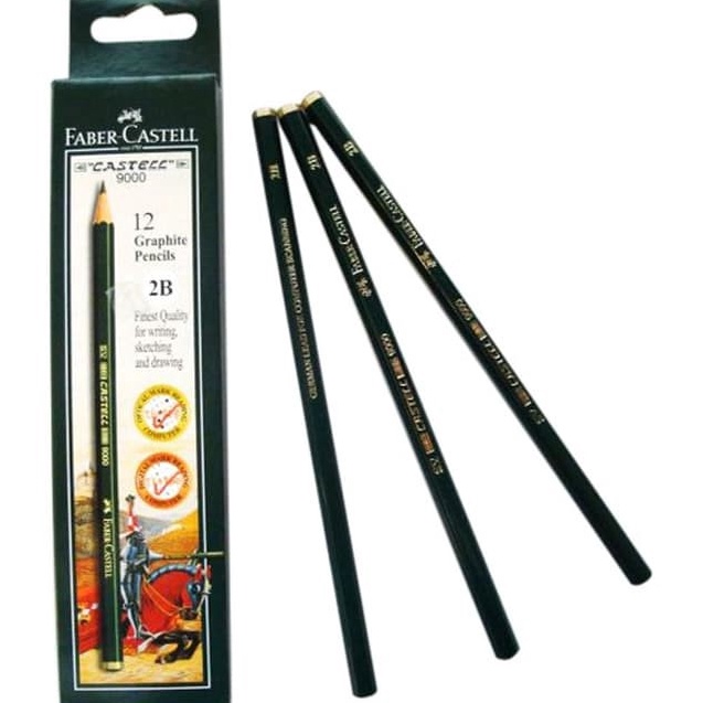 

PACK Pensil Pencils 2B Hitam Untuk Ujian Faber Castell Graphite Pencils MURAH