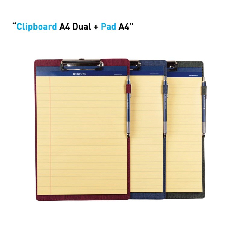 

CLIPBOARD+NOTE PAD A4 OXFORD E93A4