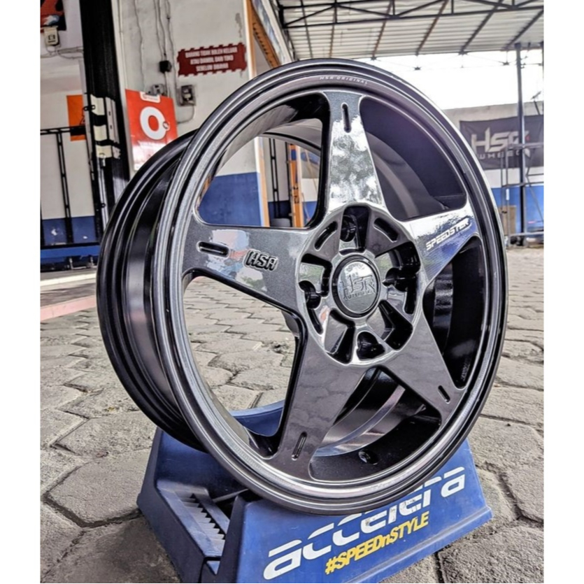 Velg Mobil Avanza, Livina, Futura, Kijang LGX, Wuling Binguo R16 Hsr Wheel Speedster
