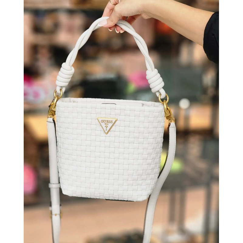 (BS KIRIM GOJ3K) New Lisbet Bucket Bag Guess lisbet bucket