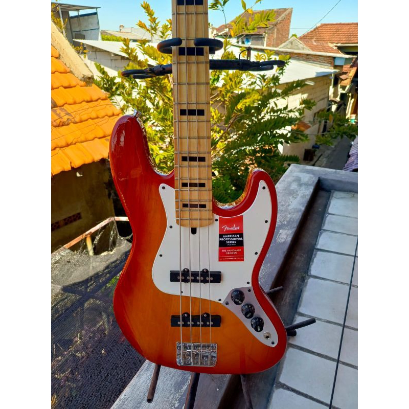 Fender Jazz Bass Custom Redcherry