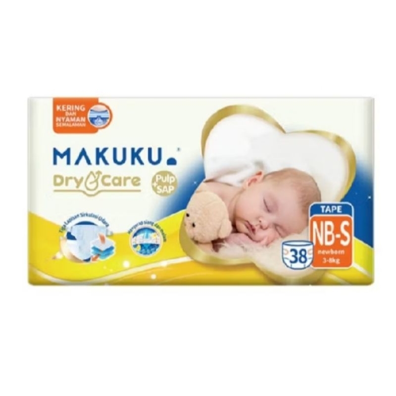 MAKUKU DRY CARE NB-S 38