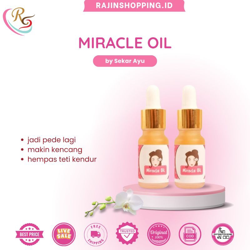 [SEKAR AYU] PEMBESAR PAYUDARA 100% ORIGINAL MINYAK BULUS SEKAR AYU