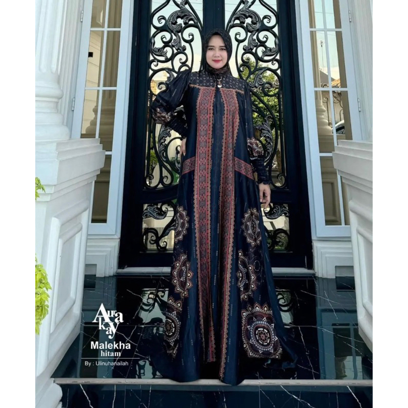 Gamis syari brand Aurakay set syari sracf gamis brand aurakay syari