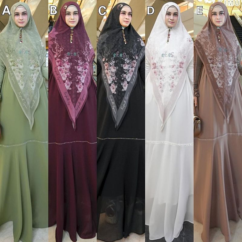 GAMIS SYAR'I BRANDED JAHIDA ORIGINAL BY RAYHAN. CO