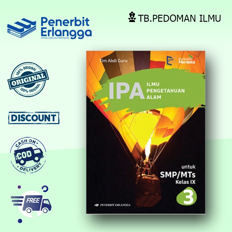 IPA Kelas 3 SMP Merdeka Erlangga
