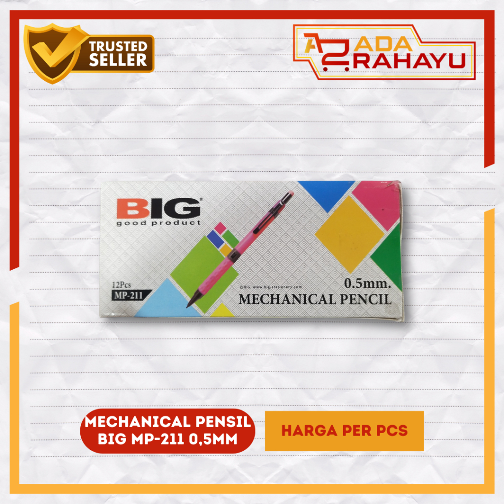 

Mechanical Pencil BIG MP-211 0,5mm - PCS
