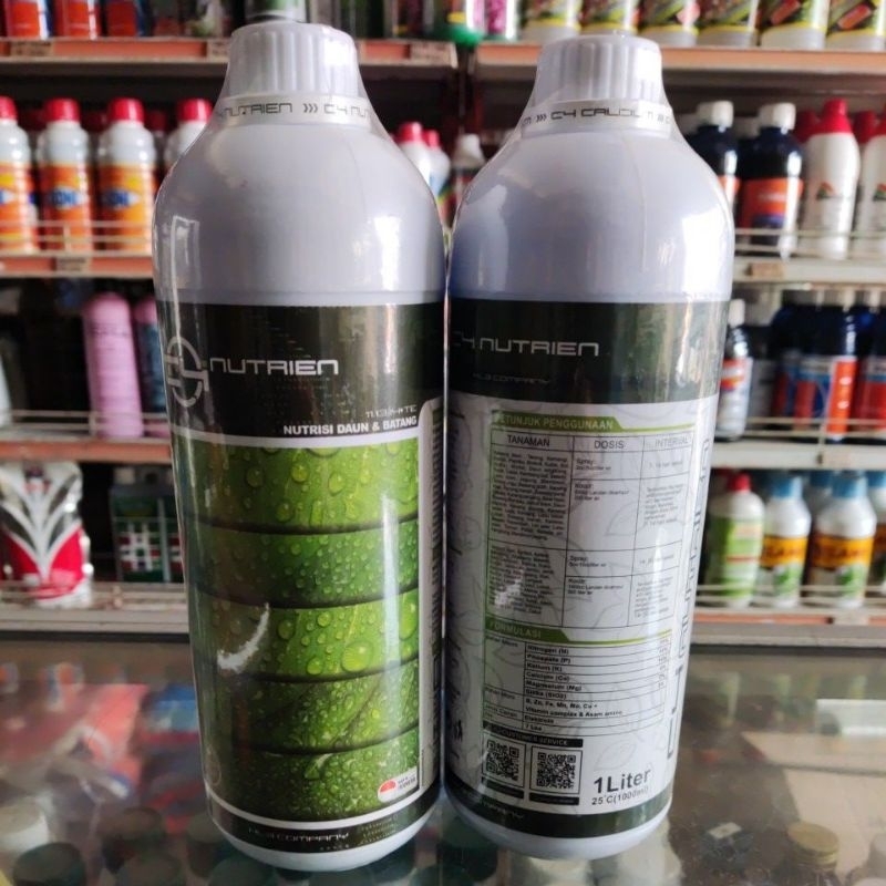 NUTRISI DAUN DAN BATANG C4 NUTRIEN 1liter