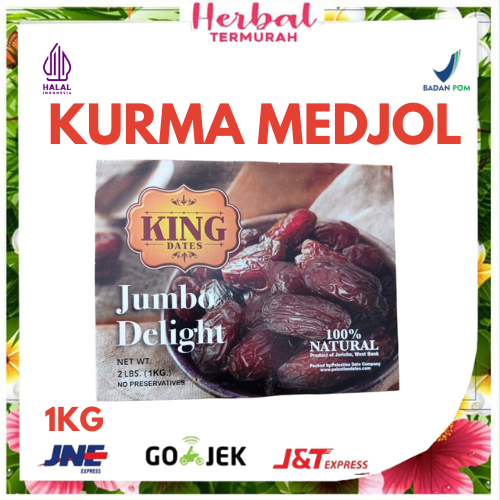

KURMA MEDJOL JUMBO PREMIUM 1 KG | KING KURMA SUPER JUMBO | KING MEDJOL | PEMANIS PENGGANTI GULA