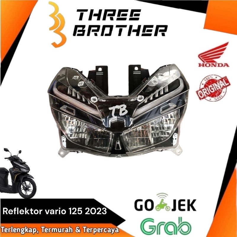 Reflektor lampu depan vario 125 2023 K2V original