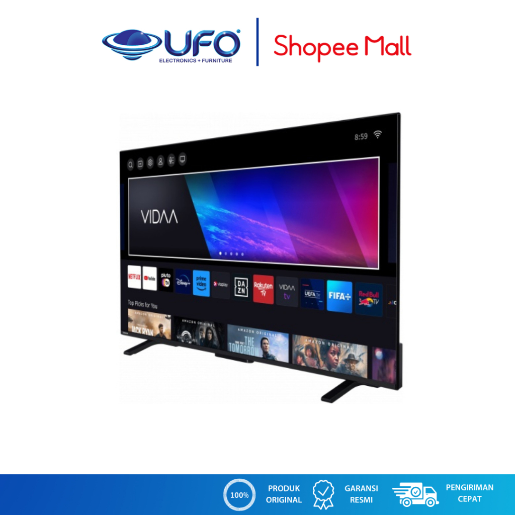 Toshiba 50 Inch LED Google TV QLED 50M550MP